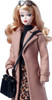 Barbie BFMC Classic Camel Coat Silkstone Doll Gold Label 2015 Mattel DGW54