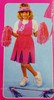 Barbie Costume Dress-Up Cheerleader Barbie Outfit Ben Cooper Inc. 1983 No. 3312