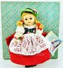 Madame Alexander 8" Swiss Doll Friends From Foreign Lands 1965-1972 #794 BK