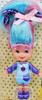 Li'l Secrets Blue & Pink Hair Doll Mattel 1993 #69003 NEW