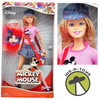 Disney Mickey Mouse Barbie Doll 2004 Mattel H6468