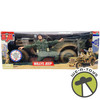 G.I. Joe Willy's Jeep Vehicle & WWII Infantry Soldier Figure Hasbro 2001 NEW