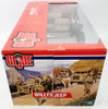 G.I. Joe Willy's Jeep Vehicle & WWII Infantry Soldier Figure Hasbro 2001 NEW