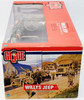 G.I. Joe Willy's Jeep Vehicle & WWII Infantry Soldier Figure Hasbro 2001 NEW