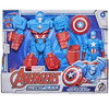 Avengers Marvel Mech Strike 8-inch Super Hero Ultimate Mech Suit Captain America