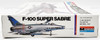 Monogram F-100 Super Sabre Model Kit Monogram Models Inc 1980 #5416 NEW