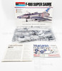 Monogram F-100 Super Sabre Model Kit Monogram Models Inc 1980 #5416 NEW