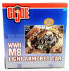 G.I. Joe GI Joe WWII M8 Light Armored Car Vehicle & 2 Army Figures Hasbro #53406 NEW
