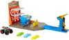Hot Wheels Monster Trucks Demo Derby 3 Crushable Toy Cars Blast Station​​​