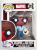 Funko Pop! Marvel 319 Deadpool as Bob Ross Bobble-Head Vinyl Figure 2018