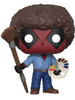 Funko Pop! Marvel 319 Deadpool as Bob Ross Bobble-Head Vinyl Figure 2018