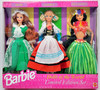 Barbie Dolls of the World Gift Set Irish German Polynesian 1994 Mattel 13939