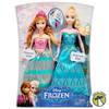 Disney Frozen Royal Sisters Doll Set Princess Anna & Princess Elsa 2013 Mattel