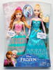 Disney Frozen Royal Sisters Doll Set Princess Anna & Princess Elsa 2013 Mattel