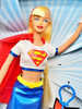 Barbie as Supergirl Doll 2003 Mattel B5837