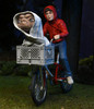 NECA E.T. 40th Anniversary 7" E.T. & Elliott with Bicycle Action Figure Set