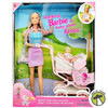 Walking Barbie & Baby Sister Krissy Dolls 1999 Mattel 22232
