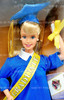 Millennium Grad Barbie Doll Blue Gown Blonde Hair 2000 Mattel 25707