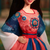 2022 Lunar New Year Barbie Doll in Traditional Hanfu Robe Signature Series HJX35