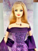 February Amethyst Birthstone Collection Blonde Barbie Doll 2002 Mattel C5332