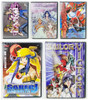 Mixed Lot of 5 Anime DVDS Fake Oh My GoddessGetter Robo Saber J Sailor Victory