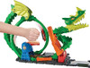 Hot Wheels Track Set City Fire Station with Dragon Nemesis and Track Play