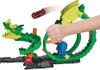 Hot Wheels Track Set City Fire Station with Dragon Nemesis and Track Play