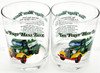 Hess Toy Truck 1996 Collector Series Drinking Glasses Set of 8 NEW