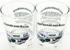 Hess Toy Truck 1996 Collector Series Drinking Glasses Set of 8 NEW