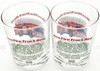 Hess Toy Truck 1996 Collector Series Drinking Glasses Set of 8 NEW