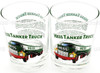 Hess Toy Truck 1996 Collector Series Drinking Glasses Set of 8 NEW