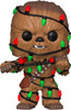 Star Wars Funko Pop! Star Wars 278 Holiday Chewie with Lights Bobble-Head Vinyl Figure 
