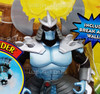 TMNT Ninja Action Shredder Figure with Break Away Wall 2004 Playmates NRFP