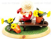 Annalee Mobilitee Dolls Spring Planting Santa 10" Doll 2002 No. 244902
