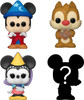 Disney Funko Bitty Pop! Disney 4 Pack Sorcerer Mickey Dale Princess Minnie and Mystery