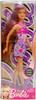 Hairtastic Purple Dress Blonde Hair Barbie Doll 2012 Mattel #X7885 NEW