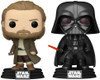 Funko POP Star Wars 2 Pack Obi-Wan Kenobi & Darth Vader Bobble Head Vinyl Figure