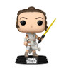 Funko POP Star Wars #432 Rey with Yellow Lightsaber Bobble Head Vinyl Figure