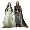 The Lord of The Rings Barbie as Arwen & Ken as Aragorn Dolls 2003 Mattel #B3449