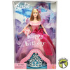 2001 Happy Birthday Barbie Doll with Pretty Birthday Tiara for You Mattel 54219