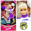 Kansas State University Cheerleader Barbie Doll 1996 Mattel 19156