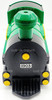 Crayola 1903 Color Line Green Train W/ Crayons & Crayon Sharpener Hallmark 1999