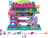 Polly Pocket Pollyville Pet Adventure Treehouse Playset 5 Floors 15+ Play Pieces