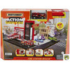 Matchbox Cars Playset with 1 Matchbox 1:64 Scale Toy Firetruck Fire Station