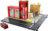 Matchbox Cars Playset with 1 Matchbox 1:64 Scale Toy Firetruck Fire Station