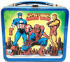 Marvel's Avengers Secret Wars Metal Lunch Box Aladdin Industries 1984 USED