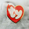 Ty Beanie Buddy Buddies Puffy Style 1003 Stuffed Toy Gray Fluffy Cat 2002 NEW