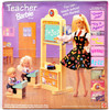 Teacher Barbie Doll with Two Students All Blonde Hair 1995 Mattel 13914