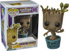 Funko Pop! Marvel Guardians of the Galaxy #65 Dancing Groot Hot Topic Exclusive