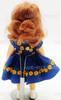 Nancy Ann Vintage 1950s First Day of School 5.5" Hard Plastic Doll #72 USED